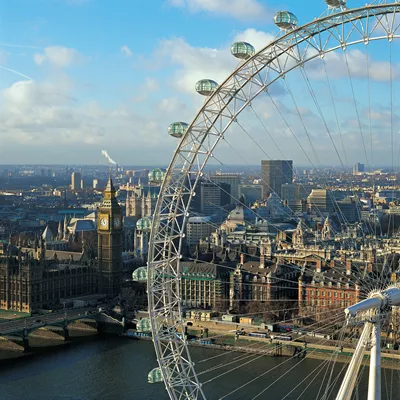 Merlin Entertainments  London Eye turns Green for 'Green Friday